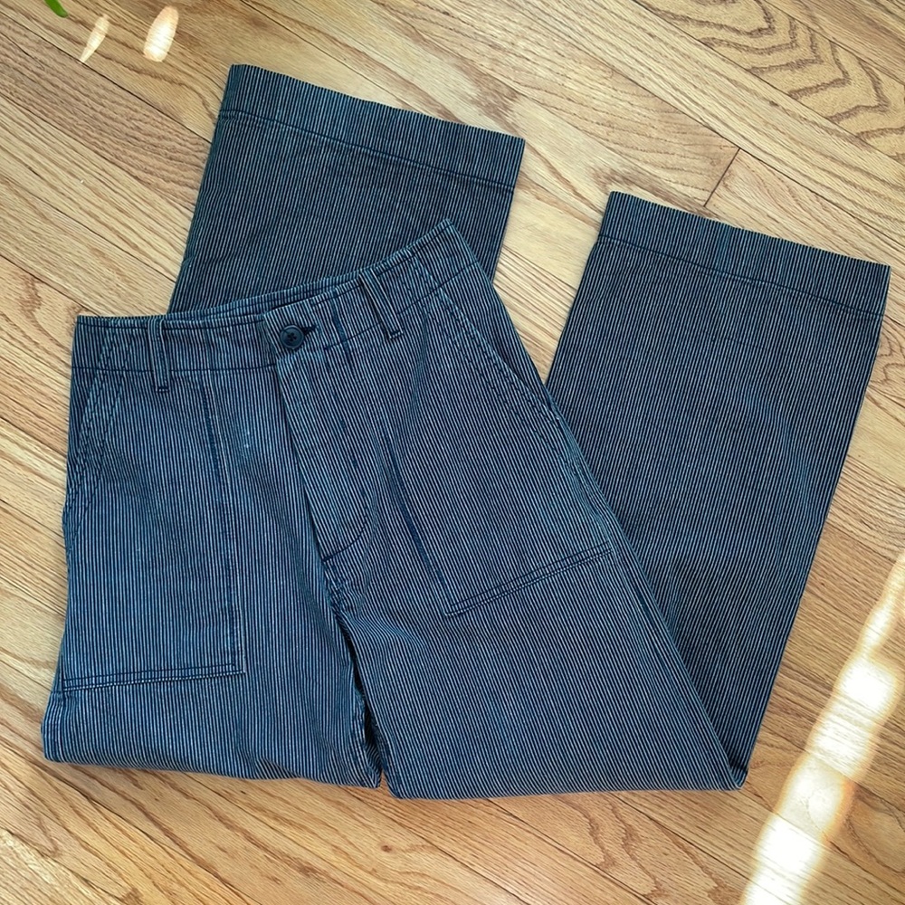 Esby Finch Jean Railroad Stripe